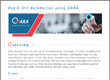 Rapid Test Automation using QARA